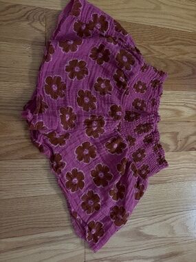 Out From Under Floral Shorts